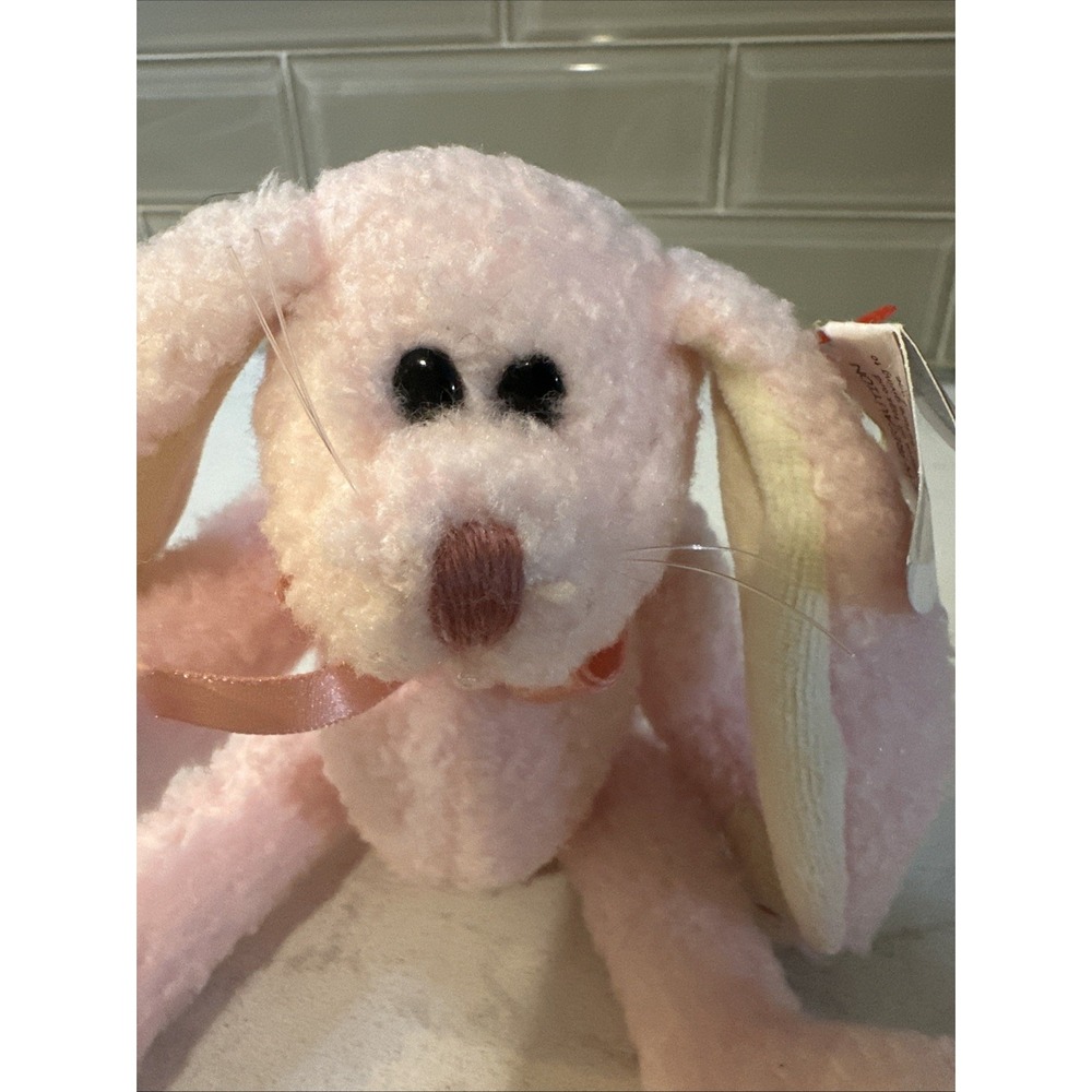 TY beanie babies rare‎ Strawbunny - Picture 2 of 6